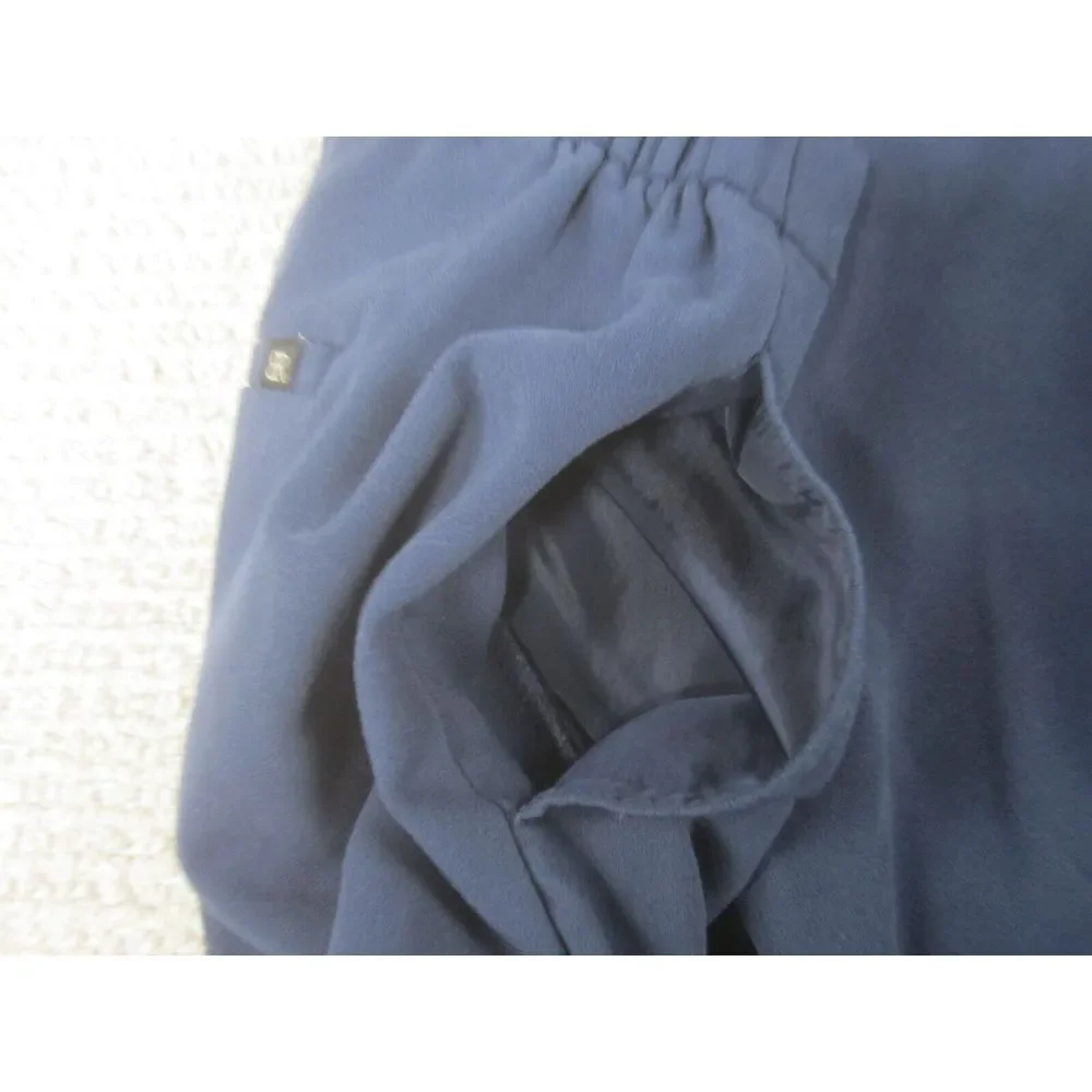 Banana Republic Pants Womens 6 Blue Stretchy Casual Rayon Blend‎ Straight Leg - Picture 3 of 13